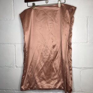 SLIP 100% Silk Queen Standards Pillowcases Pink Zipper Lot of Two 2